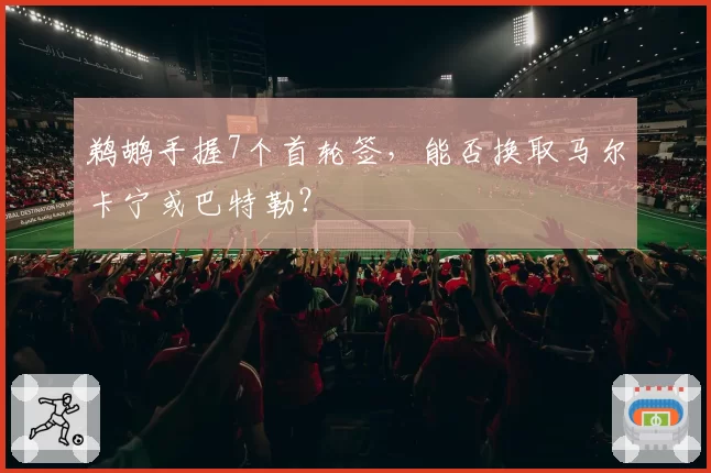 鹈鹕手握7个首轮签，能否换取马尔卡宁或巴特勒？